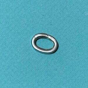 Oval Sterling Silver Clasping Link to replace discontinued Tiffany Jump Ring